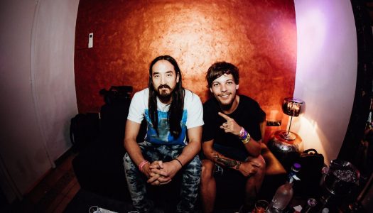 Steve Aoki and Louis Tomlinson Perform “Just Hold on” Live for the First Time
